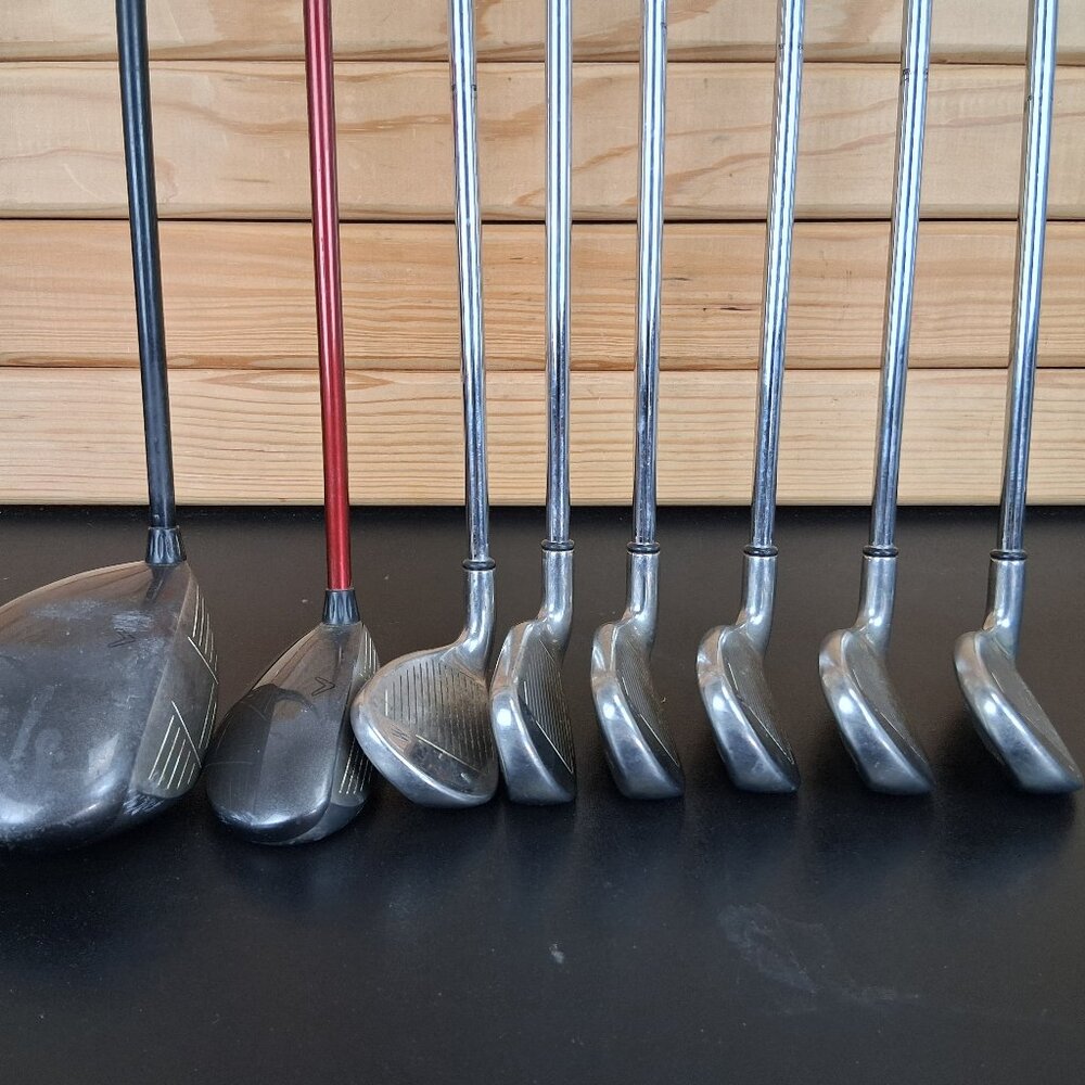Callaway Big Bertha Iron Set W,5,7,8,9,10+RCH #3 Hybrid+RCH454 Driver 10* All RH
